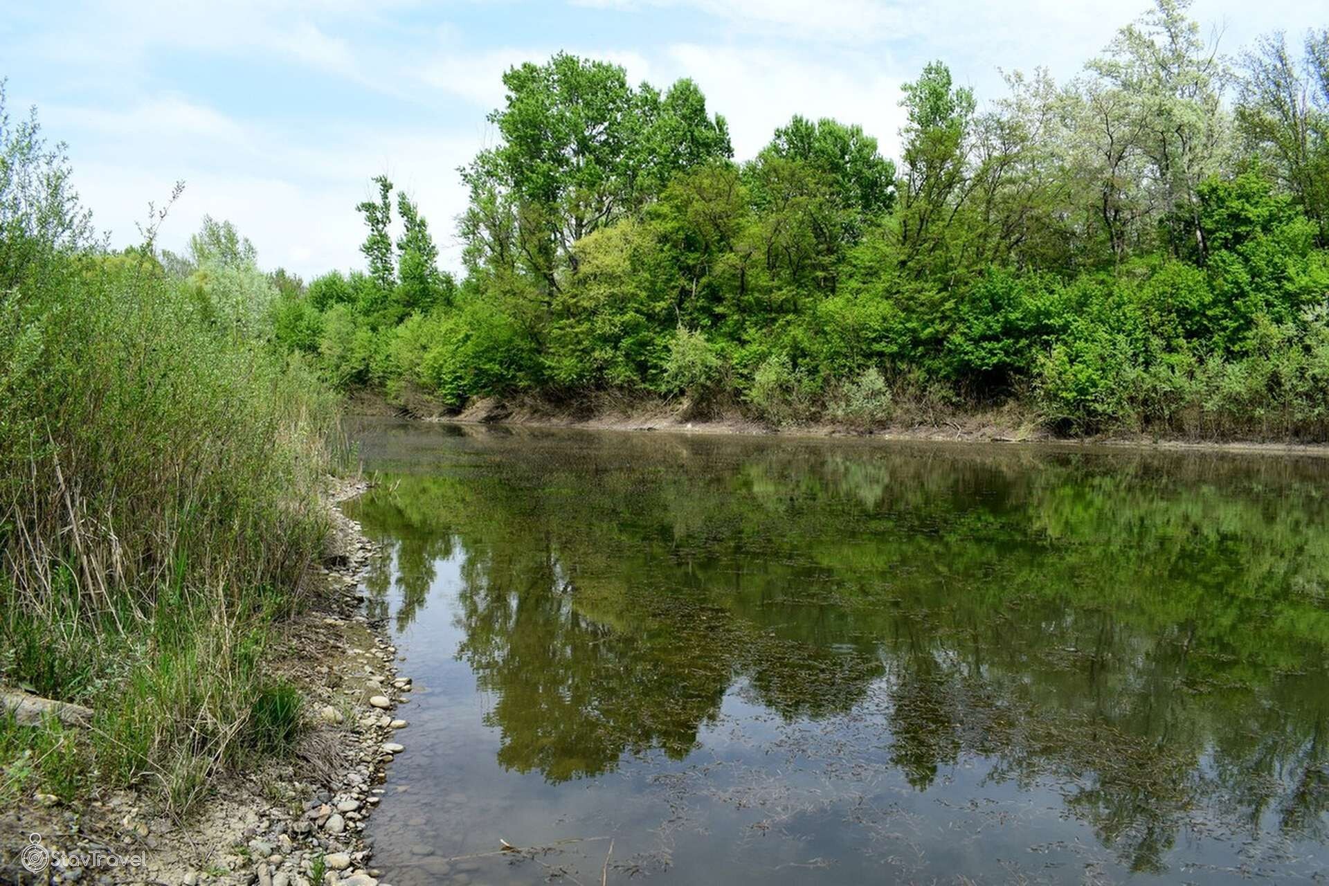 Река Кубань и красивые водоёмы